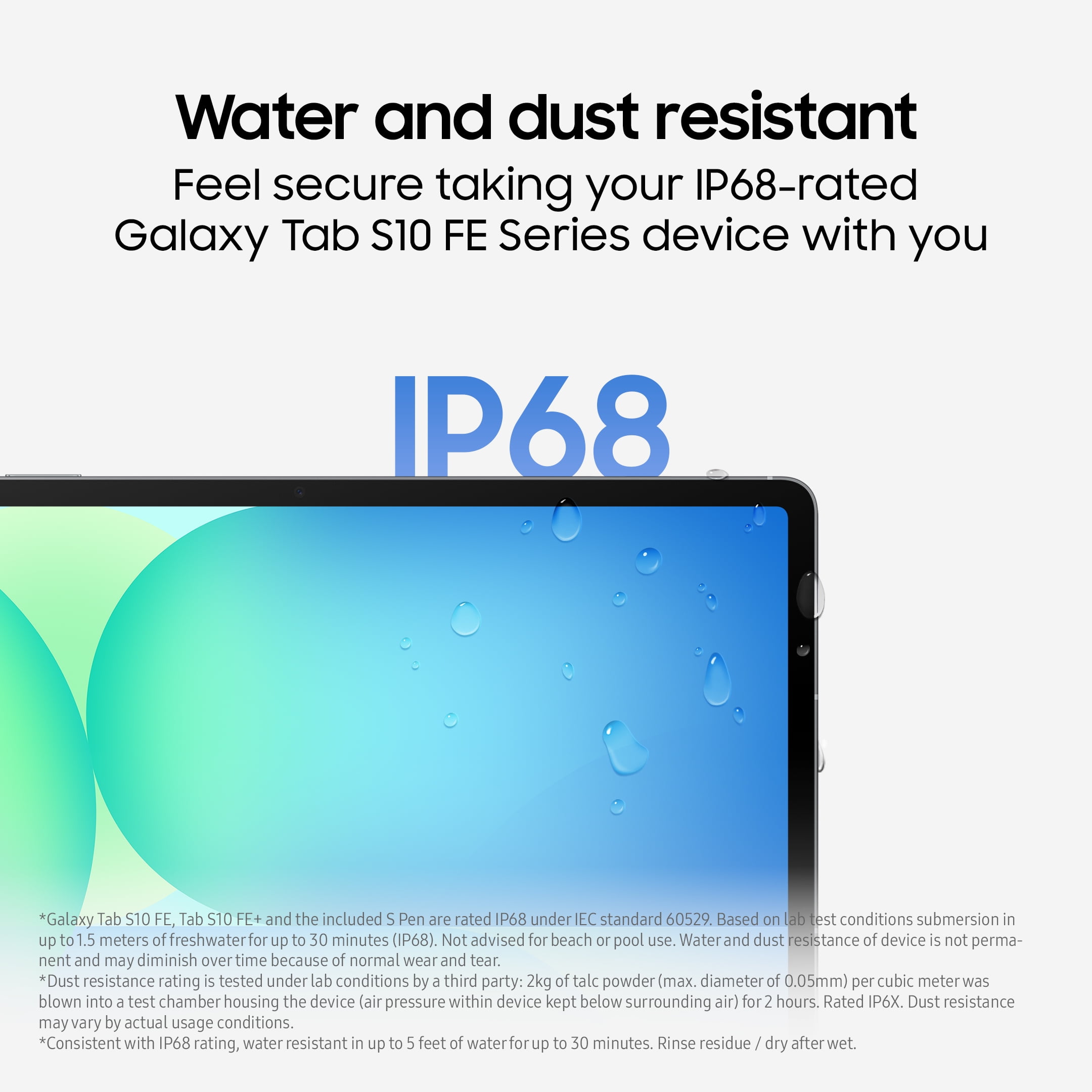 Samsung Galaxy Tab S10 FE+, 8GB+128GB, Light Blue