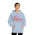 thumbnail image 4 of Love Valentines Unisex Heavy Blend™ Hooded Sweatshirt, 4 of 9