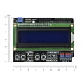 thumbnail image 5 of DFRobot DFR0009 LCD Keypad Shield For Arduino, Gravity: 1602, 5 of 5