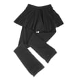 thumbnail image 2 of Pantalones Largos de Patinaje para Niñas Vestido de Patinador Cálido Leggings Medias de Compresión Entrenamiento - XXS Sunnimix Pantalones de patinaje artístico sobre hielo, 2 of 8
