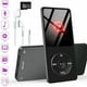thumbnail image 1 of Reproductor MP3 MP4 Bluetooth 5.0 con Pantalla LCD y 16GB de Almacenamiento con Radio FM Grabadora de Voz y Sonido HiFi Graves Profundos para Deportes, 1 of 5