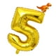 thumbnail image 4 of Globo jumbo dorado número 0-9 de 32 pulgadas con globo de para fiestas de cumpleaños de bebés y , decoraciones de de anive Yotijar  Globos de papel de aluminio Mylar, 4 of 7