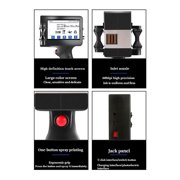 Smart Handheld Printer 12.7mm Inkjet Printer Bottle Cap Logo Label Packaging Printing Portable ,Versatile Surface Compatibility