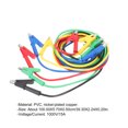 thumbnail image 4 of MasteelfCA 5pcs Alligator Clips Electrical Test Leads Set Professional Alligator Clip Jumper Wires, 4 of 7