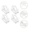 thumbnail image 3 of 4 Pcs Supports de Tringle à Rideau pour Maison Supports de Tringle à Rideau de Douche, 3 of 8