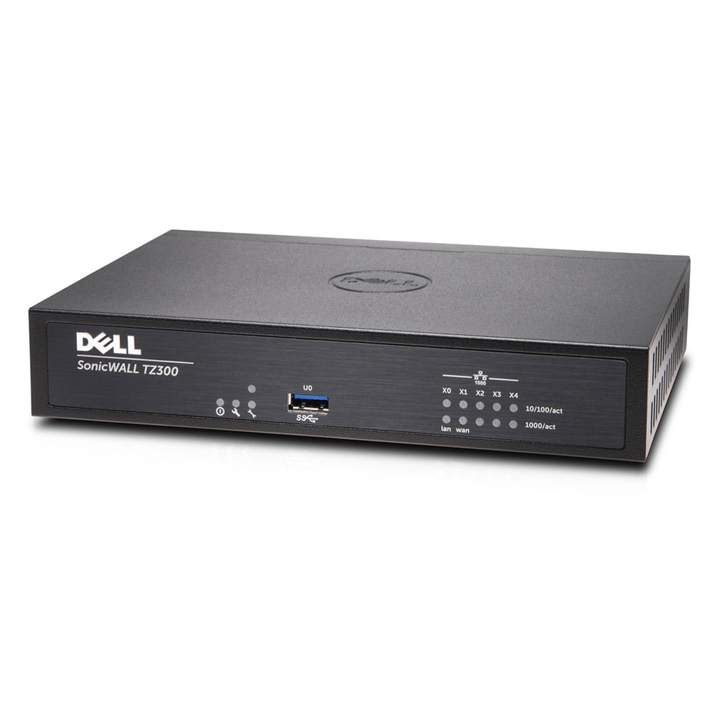Sonicwall TZ300 Gen5 Firewall Replacement With AGSS (1 Year) by Dell SonicWALL