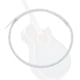 thumbnail image 3 of Accesorio de guitarra, 5 uds., alta calidad, 6mm, celuloide, perla blanca, guitarra acústica, funcionalidad versátil, 3 of 7