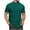 Green, variant on Makkrom Mens Mock Turtleneck T-Shirts Summer Short Sleeve Basic Tees Casual Solid Pullover Tops