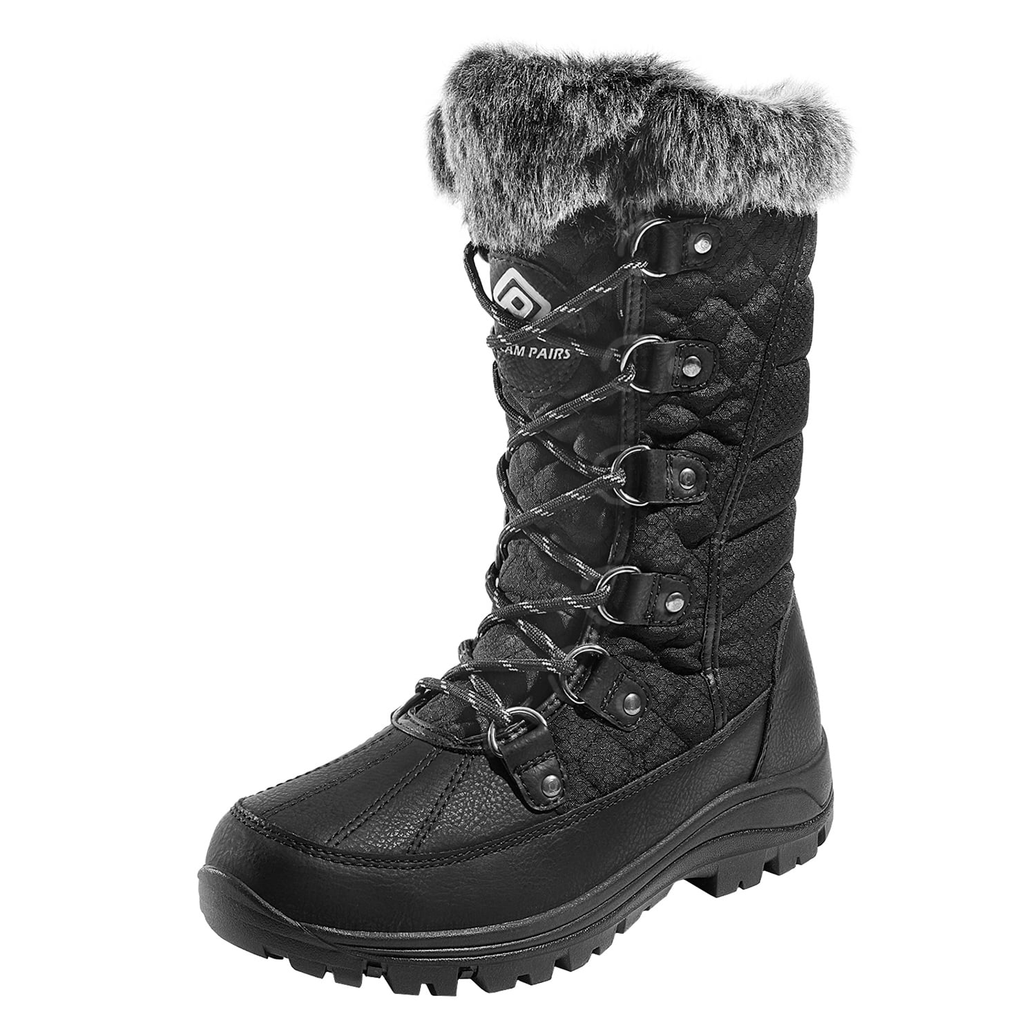 Dream Pairs Women's Cold Weather Insulated Winter Snow Boots Warm Mid