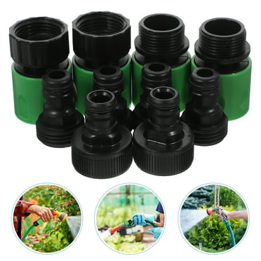 Garden Hose Fitting Connector Quick Release Male Female Adapter Quick Connect 10Pcs 3/ 4 for Gardening Water Watering System