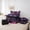 Purple 02, variant on Erosebridal Purple Floral Dragon Twin Bedding Sets 7-Piece For Teens,Exotic Style Animal Flowers Bedding Comforter Set For Boys Girls,Black Reversible