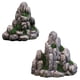 thumbnail image 1 of Adornos de acuario con vista a la montaña, resina en forma de paisaje, decoraciones clásicas para pecera, 2 uds., 1 of 5