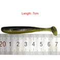 thumbnail image 3 of 10pcs 7cm 2g Wobblers de gusano Señuelos de pesca Crankbait artificial Swimbait Cebo suave, 3 of 7
