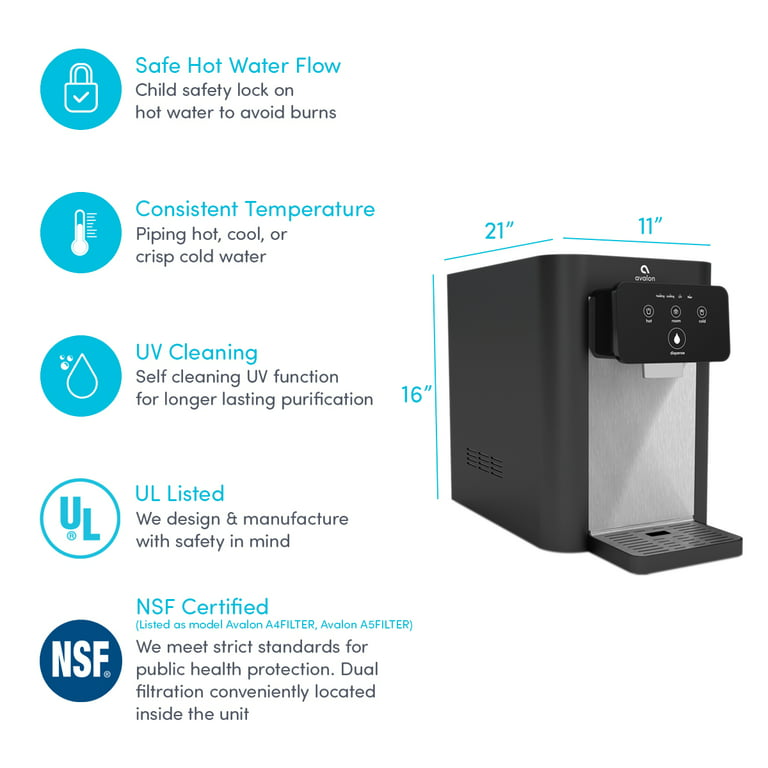Avalon A9-C Bottleless Countertop Point-of-Use Water Dispenser