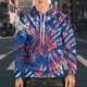 thumbnail image 3 of Nueva sudadera con capucha cómoda de moda con estampado 3D de teñido anudado, estampado vintage de los años 1980 y 1970 para hombres, adultos, maquillaje, fiesta, informal, todos los días, 3 of 5
