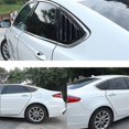 thumbnail image 5 of 1 Pair Glossy Black Side Window Louvers Sun Shade Cover for Mondeo 2013-2018, 5 of 5