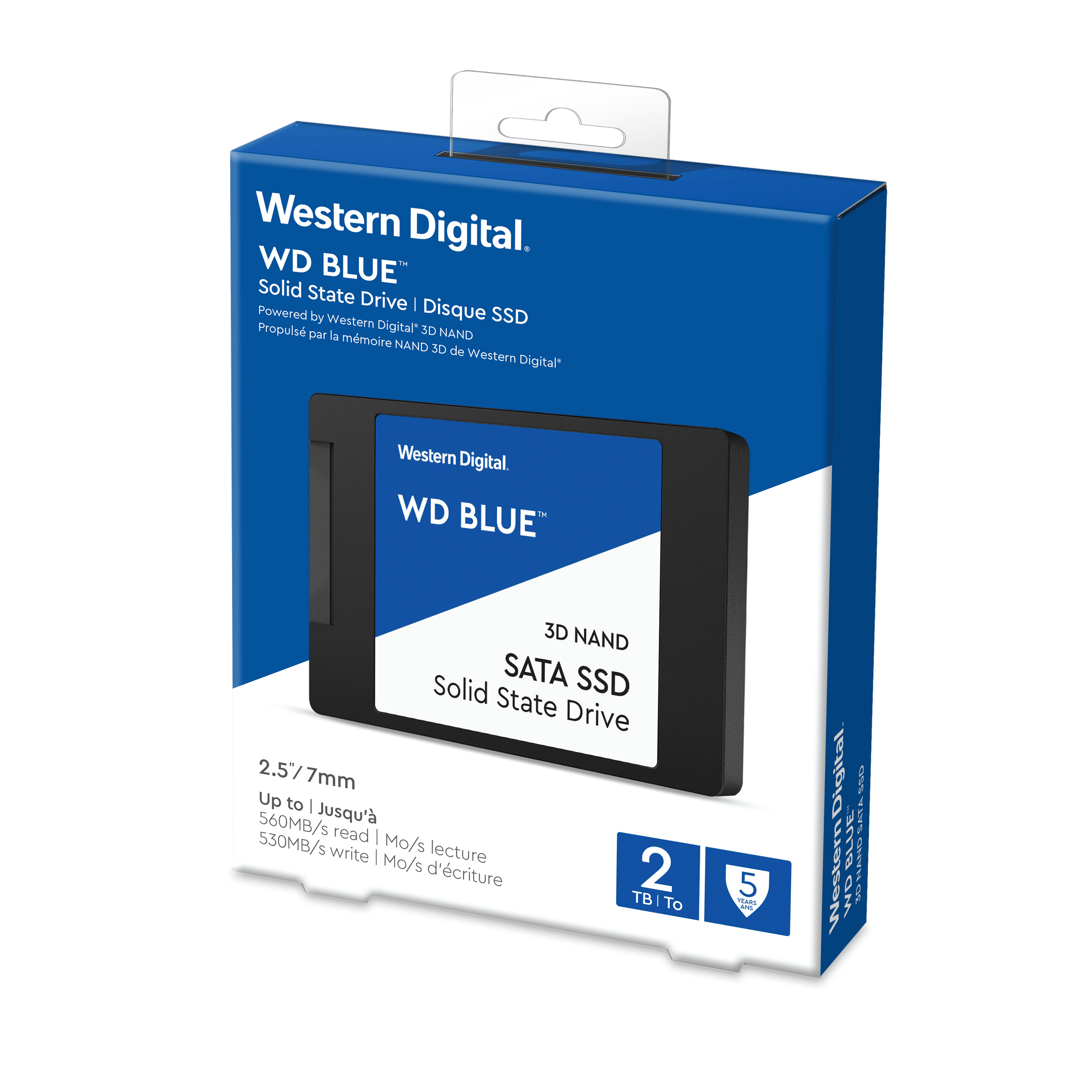 WD Blue 2.5-Inch 3D NAND SATA SSD 2TB - Walmart.com