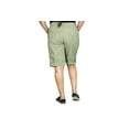 thumbnail image 3 of RSN Bermuda Extensible pour Femmes Coupe Décontractée (Ensemble de 2 Pcs, Noir et Olive), 3 of 6
