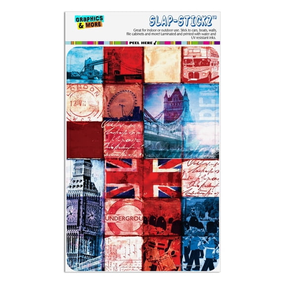 London England Britain Bridge Tile Collage Home Business Office Sign