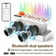 thumbnail image 4 of White Noise Sleep Sound Machine with 8 , Portable Bluetooth Speaker, 12 Colors Night Lights, 4 of 5