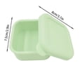 thumbnail image 3 of Silicone Food Storage Containers Microwave Leak Proof Meal Prep Containers Refrigerator Organizer Kitchen Storage, 3 of 5