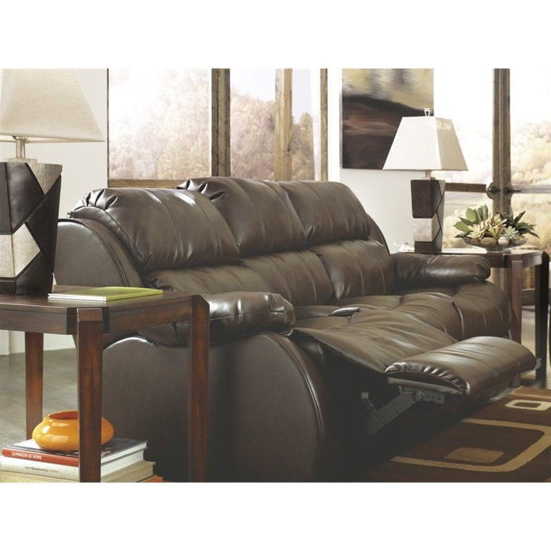 Ashley Mollifield Leather Reclining, Durablend Leather Couch Cushions