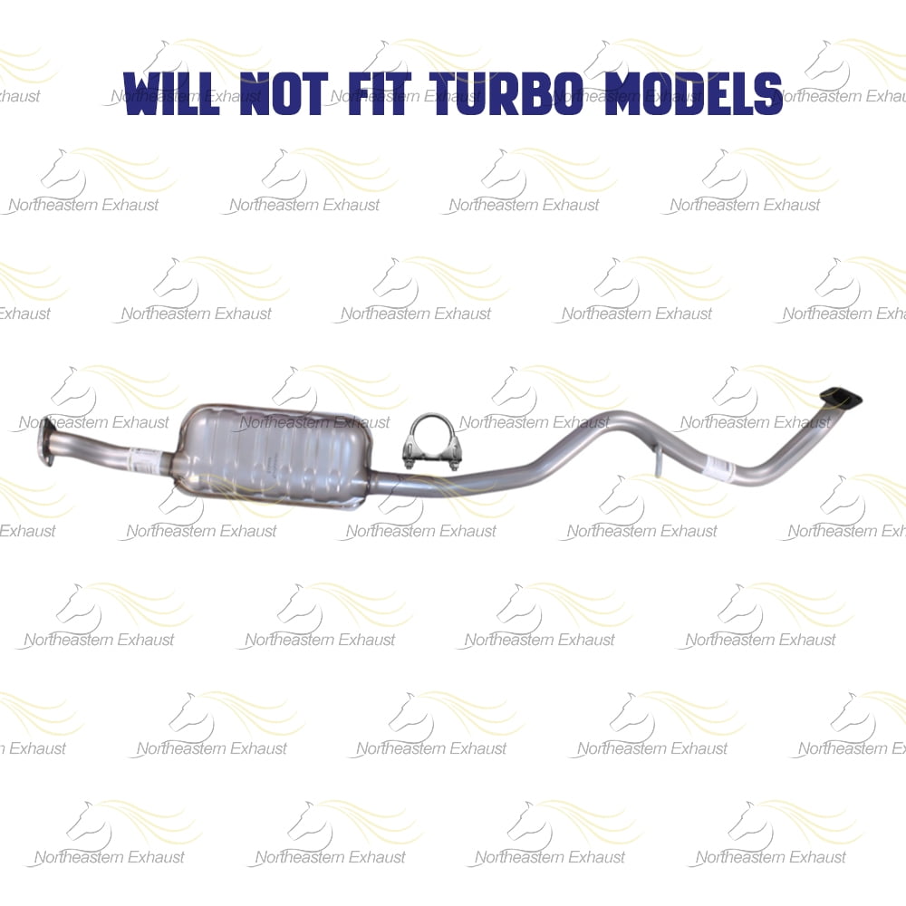 Northeastern Exhaust Stainless Steel Exhaust Resonator & Muffler Exhaust Kit Fits Subaru Legacy 2010–2015 2.5L | Direct-Fit Automotive Replacement Part