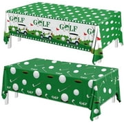 Golf Decorations Tablecloth,2pcs Golf Table Cloth Plastic Golf Party Decorations Table Cover for Sports Themed Golf Birthday Party Decorations,87 X 51 Inch$$Electronics Accessories