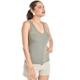 thumbnail image 2 of Blusa estilo tank top Roman Fashion /Juvenil, 19925 (Verde militar) verde CH, 2 of 5