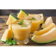 200 *Seeds HALES Best JUMBO CANTALOUPE Orange Muskmelon Cucumis Melo Melon Fruit Seeds