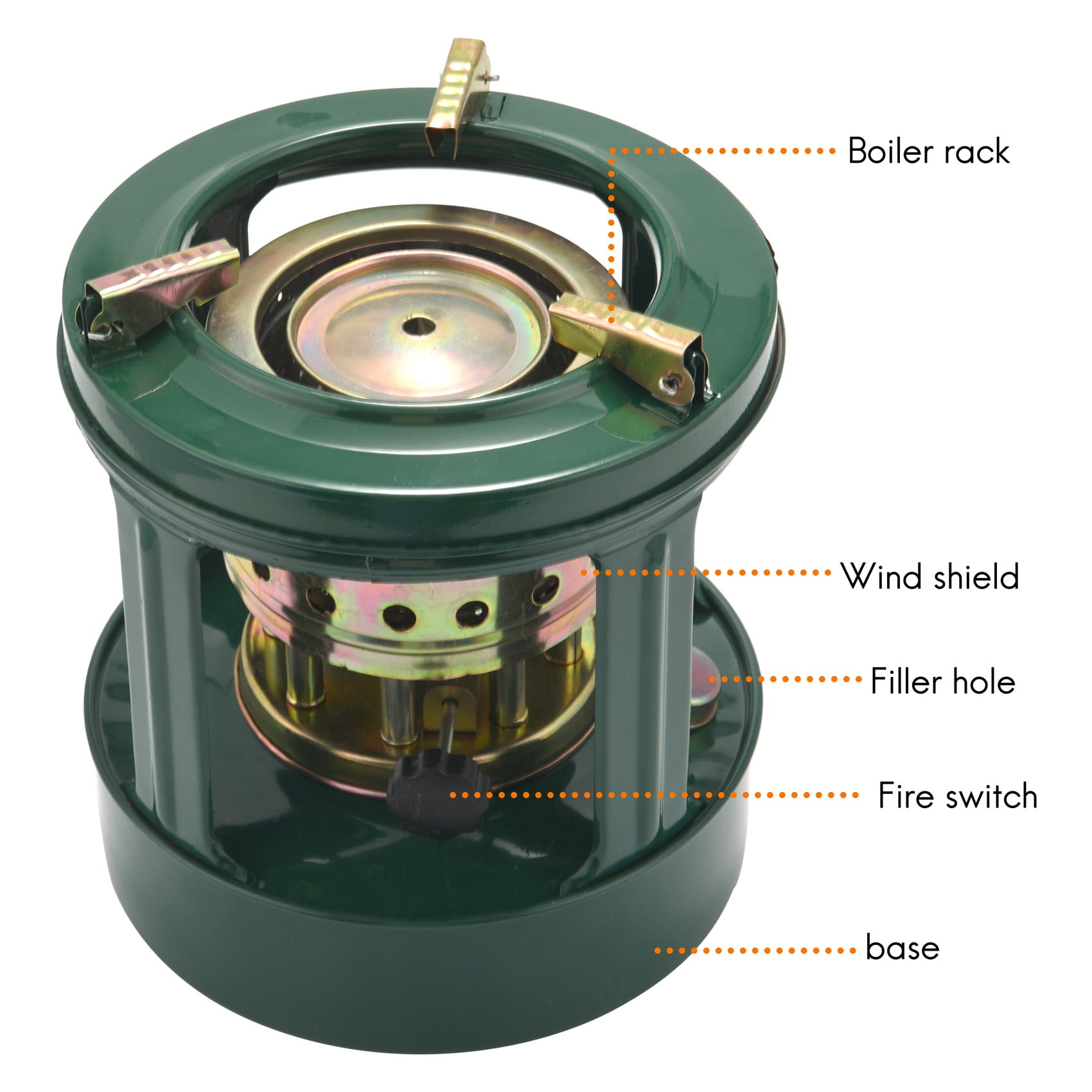 8 Wicks Kerosene Universal Mini Handy Outdoor 8 Wicks Kerosene Stove