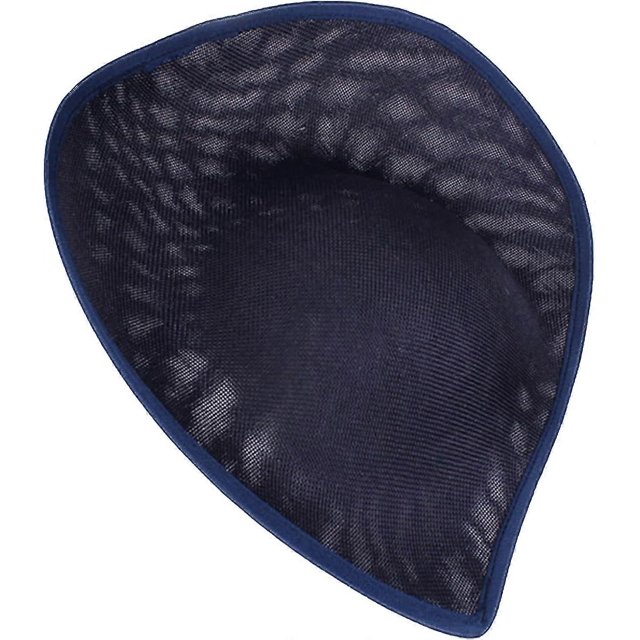Base para tocado con forma de lágrima, base de malla de lino para sombrero de mujer, material para manualidades