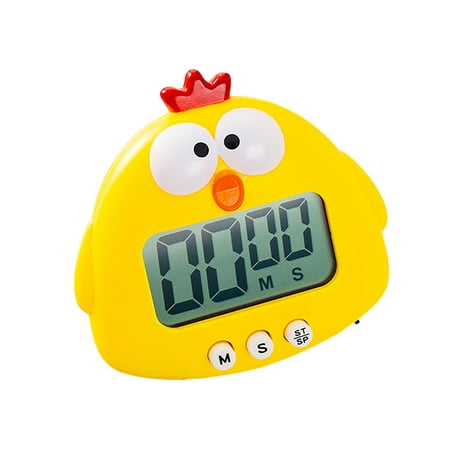 

Cartoon Electronic Timer Kitchen Timers Refrigerator Magnets Sticker