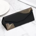 thumbnail image 3 of Ludlz Foldable Glasses Sunglasses Case, PU Portable Eyeglass Case for Men Women, 3 of 3