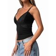 thumbnail image 3 of Camisole Tops for Women Tank Tops Y2K Spaghetti Strap Undershirts Slim Going Out Top, 3 of 8