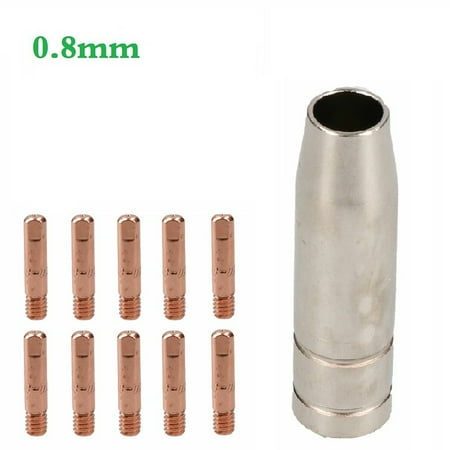 

BCLONG MB15 MIG Consumables Kit Contact Tips Shroud Nozzle Holder Spares MIG130/140/200