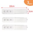 thumbnail image 1 of 3PCS Hooks Bra Extender for Women‘s Elastic Bra Extension Strap Hook Clip Expander Adjustable Belt Buckle Intimates LUHAN, 1 of 7