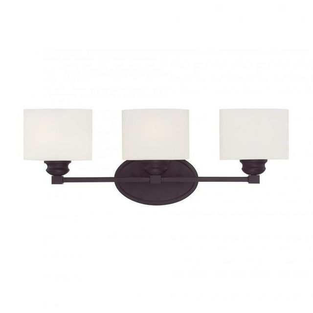 Savoy House Kane 3 Light Bath Bar in English Bronze
