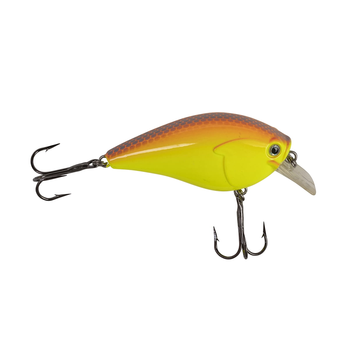 (2 pack) Ozark Trail 3/8-Ounce Square Bill Crankbait Fishing Lure - Hot Brown