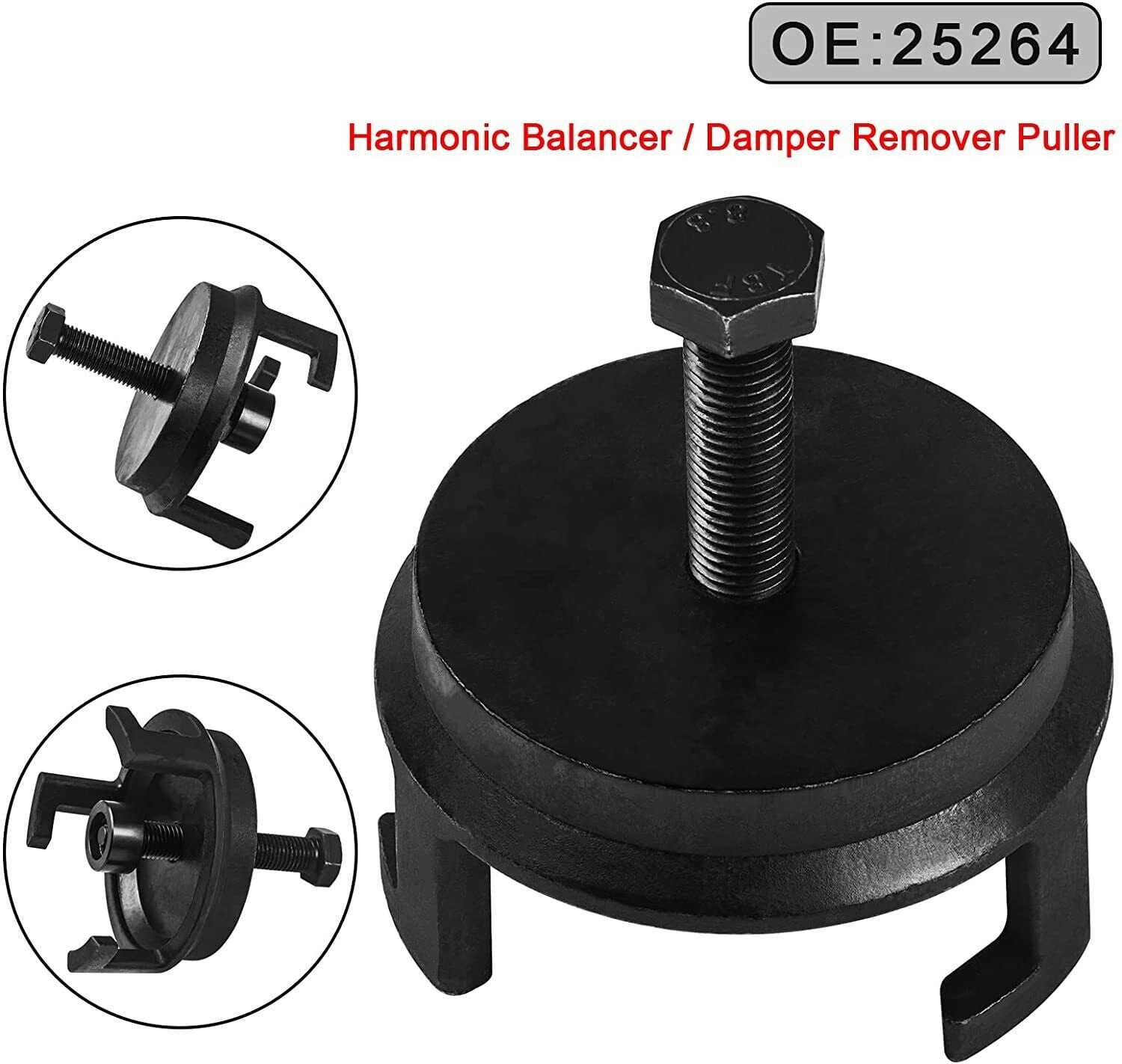 25264 Gm Harmonic Balancer Puller, Ls Crank Pulley Puller, Vervangende