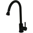 thumbnail image 1 of SL7000BMTA Black Metal Single Handle RV Kitchen Faucet, 1 of 1
