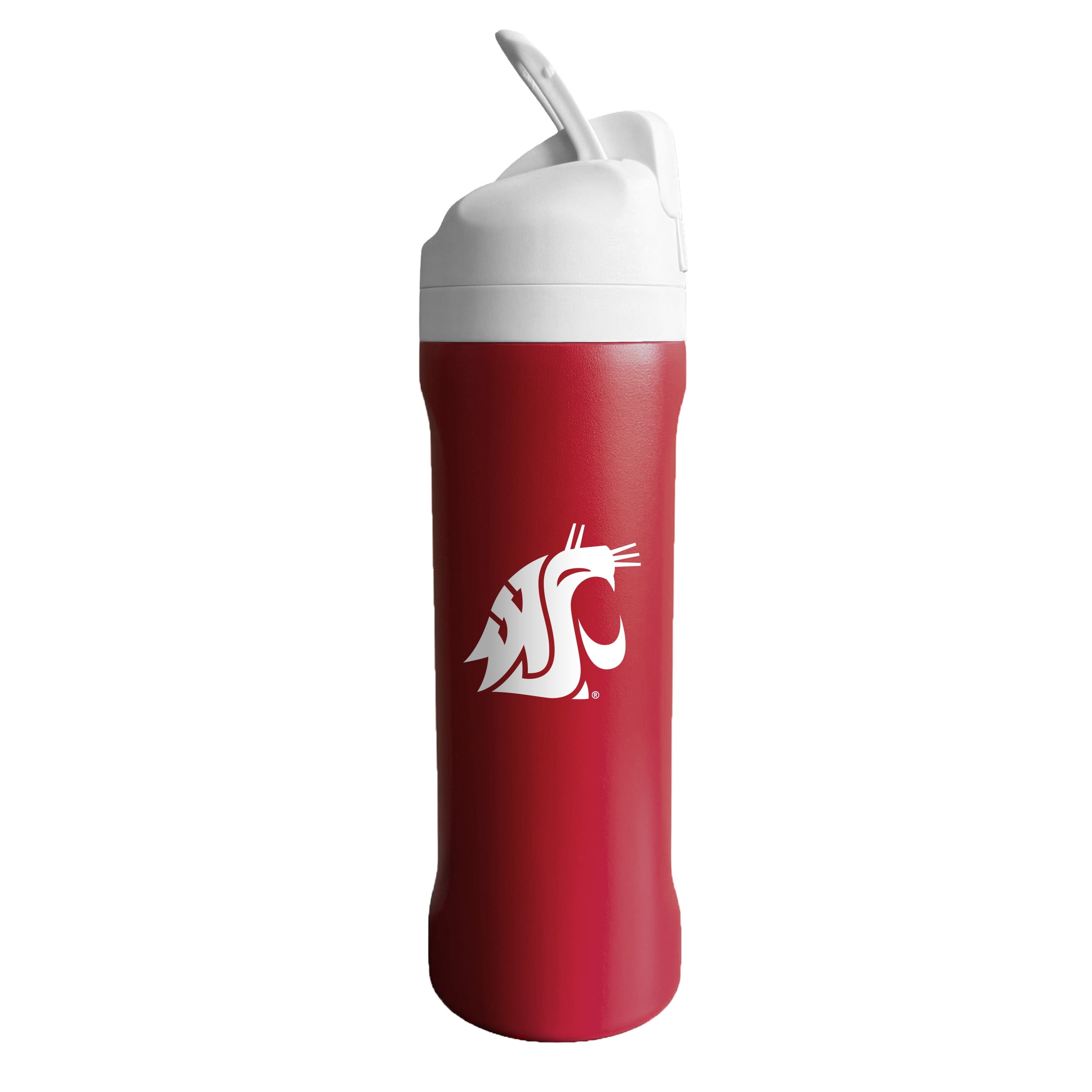 NCAA Washington State Cougars 24 Ounce Fliptop Wtrbtl