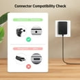 thumbnail image 4 of Gonine 12V Gateway Laptop Charger, 12V 2A Power Supply, Charge for GWTC116-2BL GWTN156-11BK SAW30-120-2000U GWTC116-2BK GWNC21524-BL GWTC116 GWTN156 GWTN116. with Gateway laptop Power Cord, 4 of 7