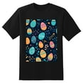 thumbnail image 2 of Plus Size Shirt for Women Black Tops for Women Short Sleeves Shirt for Women Easter 183 T Shirt Oversized Shirt for Women S, 2 of 5