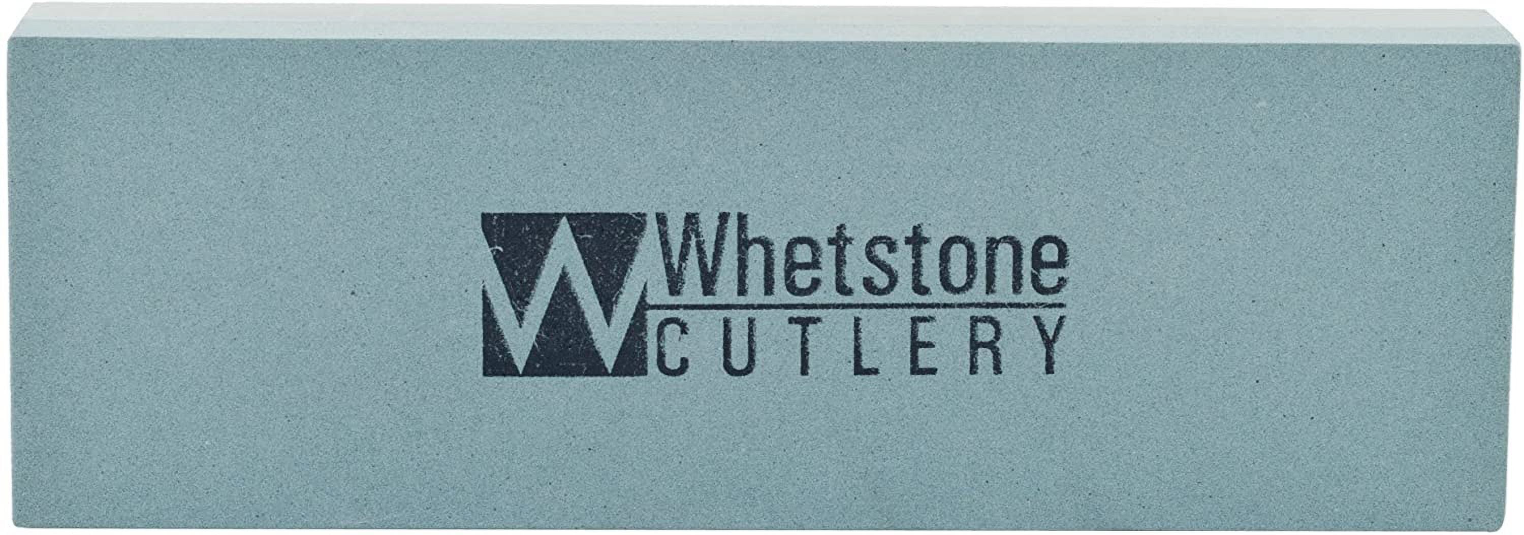 Knife Sharpening Stone 2-Pack - Dual 400/1000 Grit Wet Block - Sharpens and  Polishes Sharp Tools and Kitchen or Hunting Knives by Whetstone