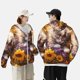 thumbnail image 4 of Balery Cute Cat Sunflower Sudadera ligera de manga larga con capucha y protección solar UPF 50+ para hombre y mujer, ideal para pesca y running-XX-Large, 4 of 7