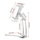 thumbnail image 4 of Soporte para tableta Soporte para tableta de mesa de cocina ajustable 360 ​​grados Soporte giratorio montado en la pared, plateado Inevent EL000948-02B, 4 of 7