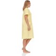 thumbnail image 3 of Dream8teen Women's Snaps Front Closure House Dress Sleeveless Woven Housecoat Duster Lounger Robe 2010 Yellow Lace Trim 5X-Large, 3 of 24