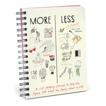More / Less: A List-Making Journal to Help You Figure Out What You Really Want in Life, (Hardcover)
