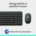 thumbnail image 5 of Logitech MK250 Bluetooth Wireless Mouse and Keyboard Combo: Fast & Easy Connectivity, Compact Wireless Keyboard, Ambidextrous Mouse (Graphite), 5 of 13